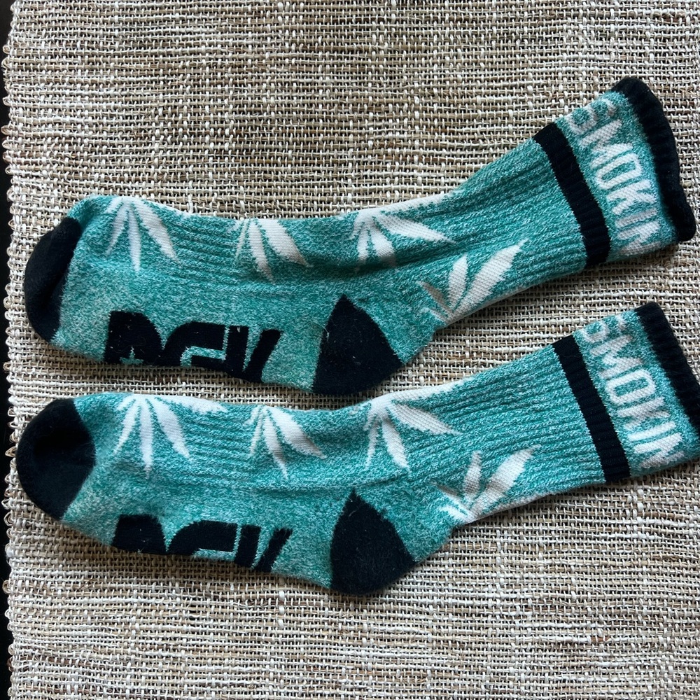 DGK Teal and Black Casual Socks